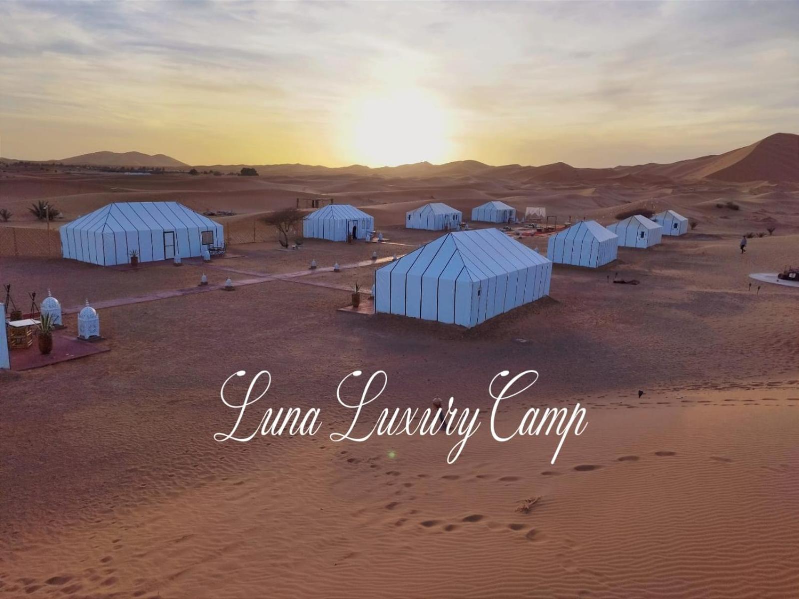 Luna Luxury Camp Hotell Merzouga Eksteriør bilde