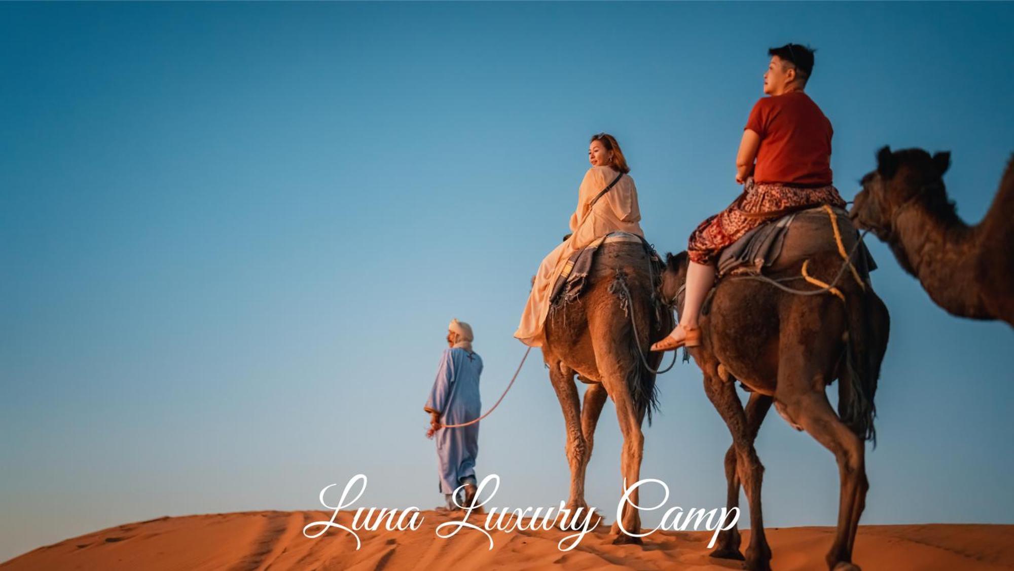 Luna Luxury Camp Hotell Merzouga Eksteriør bilde