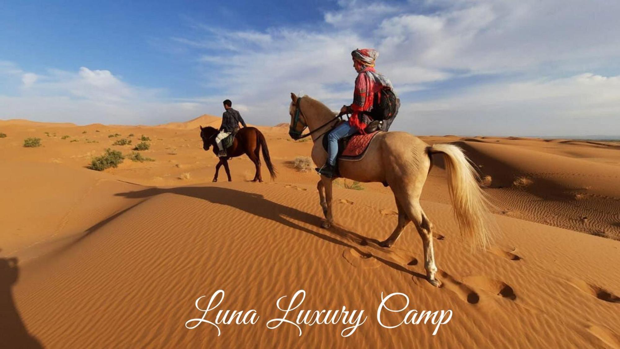Luna Luxury Camp Hotell Merzouga Eksteriør bilde